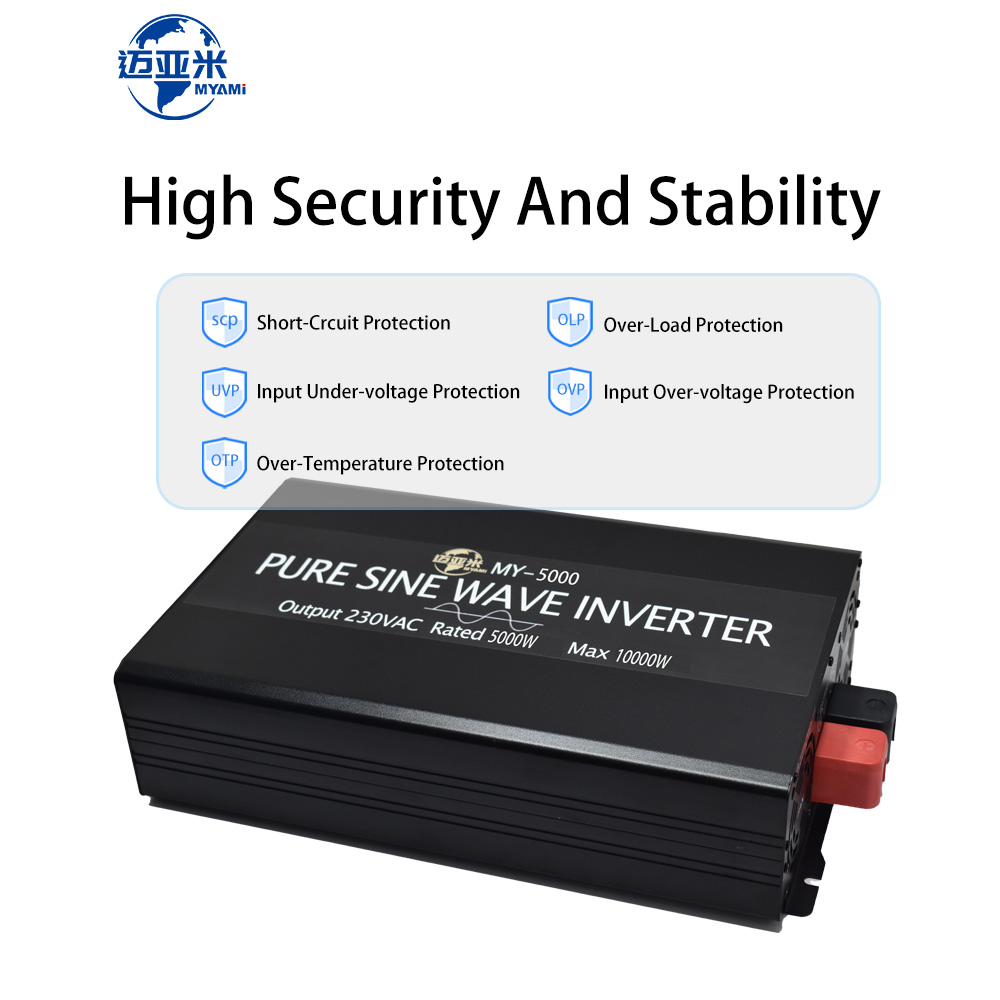 Myami Nieuwe Zuivere Sinus Omv - Pure Sine Wave Inverter 5000W 48V 220V recensie en prijs