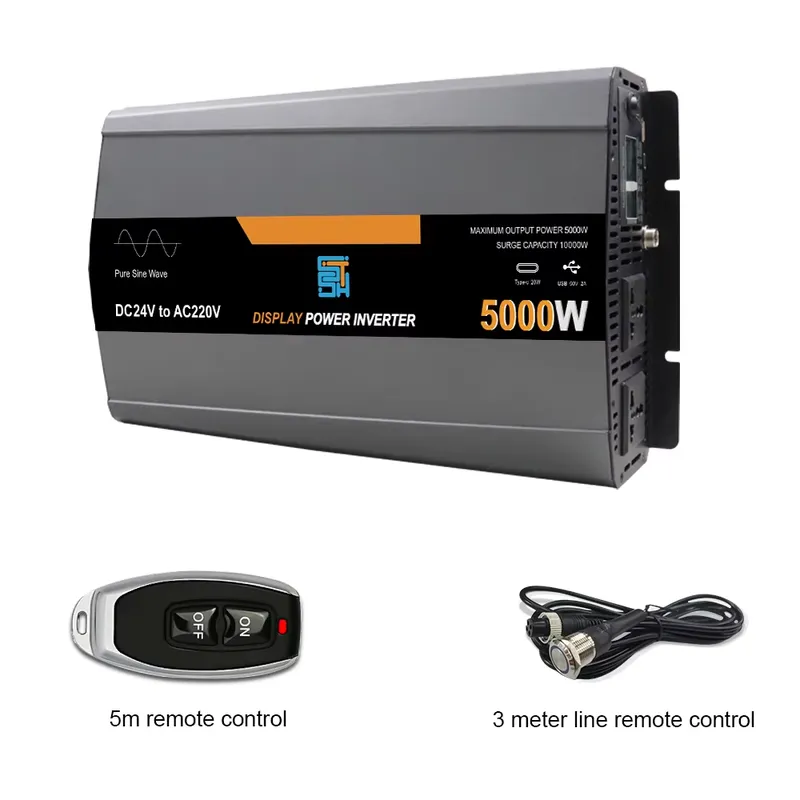 voor omvormer van DC 12V 24V 4 - Off Grid Solar Inverter 48V 6000W recensie en prijs