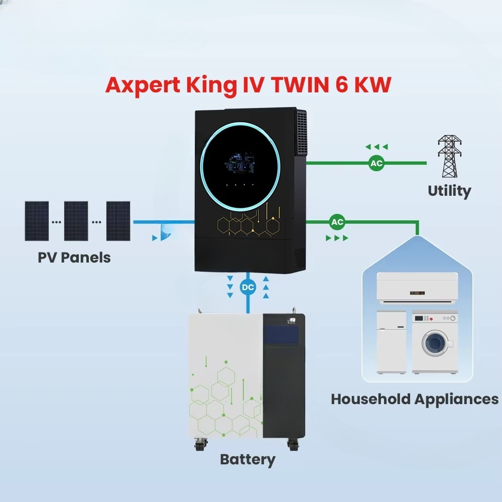 30+ jaar professionele leveran - Off Grid Solar Inverter 48V 6000W recensie en prijs